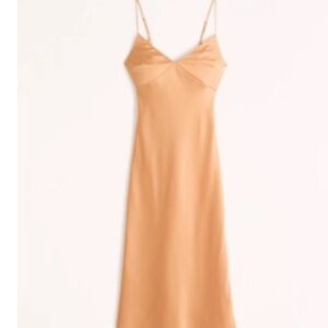 Abercrombie & Fitch Satin Slip Dress